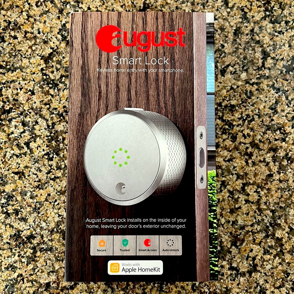 August smart lock keyless home entry.